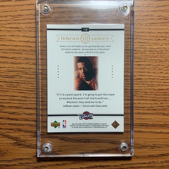 Lebron James Rookie Card - Picture 2 of 2